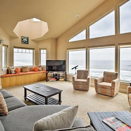 Oceanfront South Beach Home With Hot Tub And Sauna Newport Exterior foto