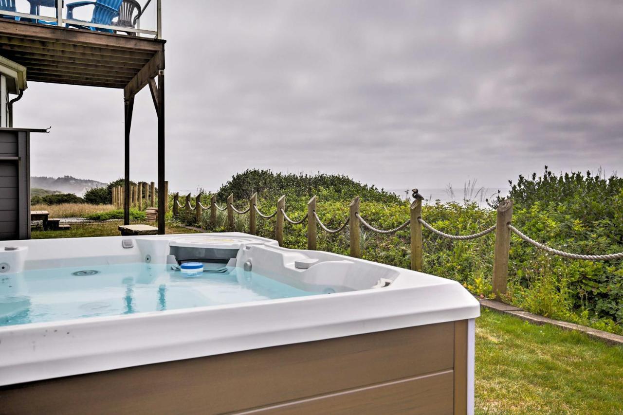 Oceanfront South Beach Home With Hot Tub And Sauna Newport Exterior foto